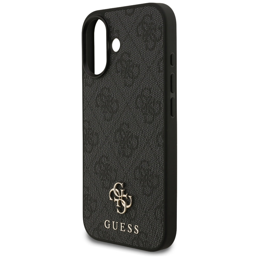 MagSafe cover til Apple iPhone 17, Guess, 4G Small and Classic Logo, Sort