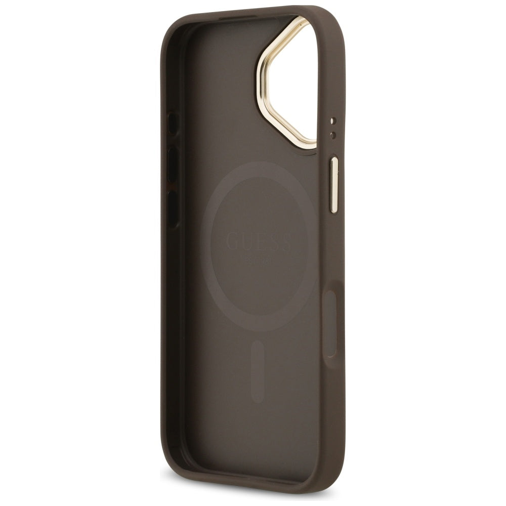 MagSafe cover til Apple iPhone 17, Guess, 4G Stripe, Brun