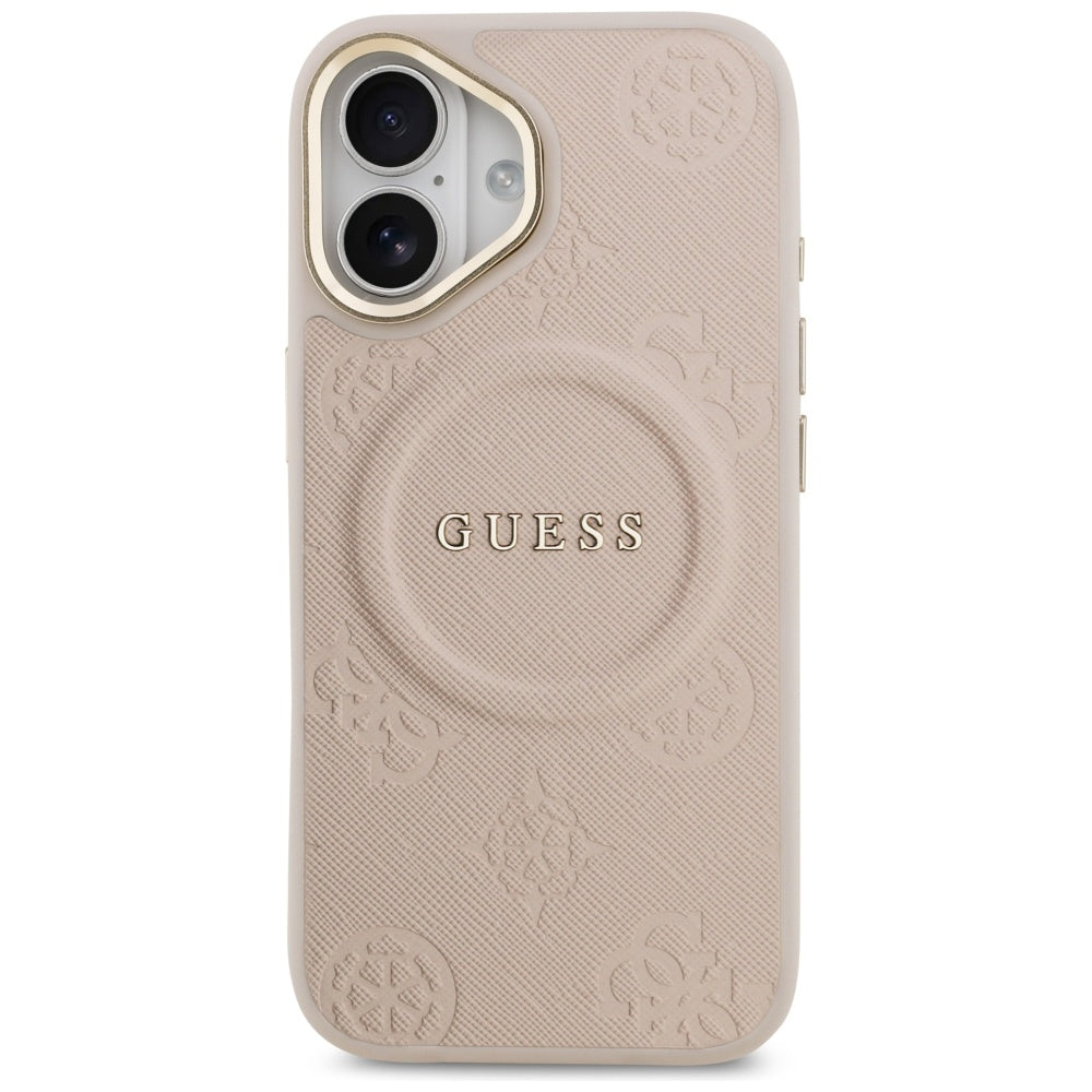 MagSafe cover til Apple iPhone 17, Guess, Peony Hot Stamp, Pink