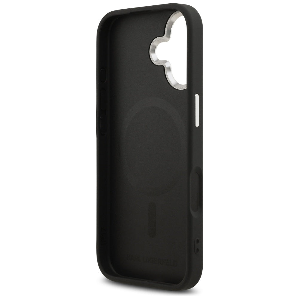 MagSafe cover til Apple iPhone 17, Karl Lagerfeld, Choupette Pin, Sort