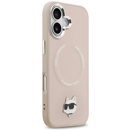 MagSafe cover til Apple iPhone 17, Karl Lagerfeld, Choupette Pin, Pink