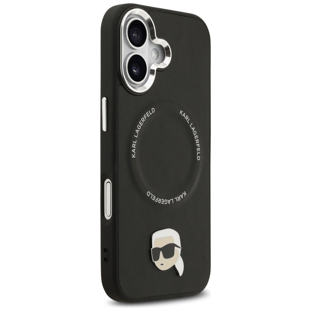 MagSafe cover til Apple iPhone 17, Karl Lagerfeld, Karl Pin, Sort
