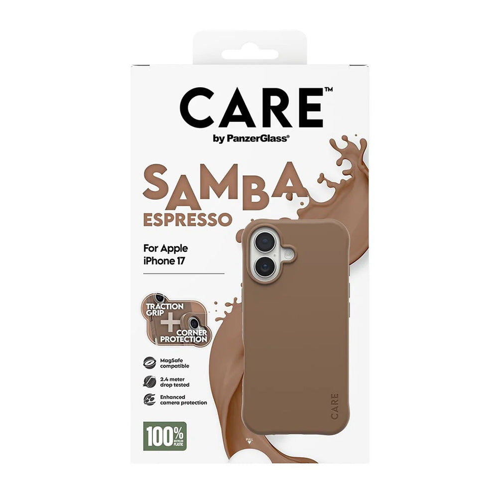 MagSafe cover til Apple iPhone 17, PanzerGlass, Fashionable Care, Brun