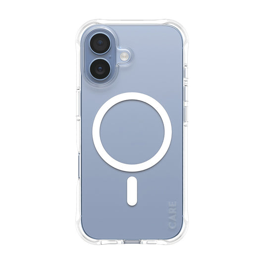 MagSafe cover til Apple iPhone 17, PanzerGlass, Fashionable Care, Hvid Transparent