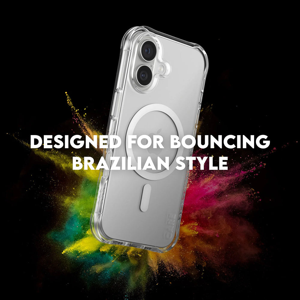 MagSafe cover til Apple iPhone 17, PanzerGlass, Fashionable Care, Hvid Transparent