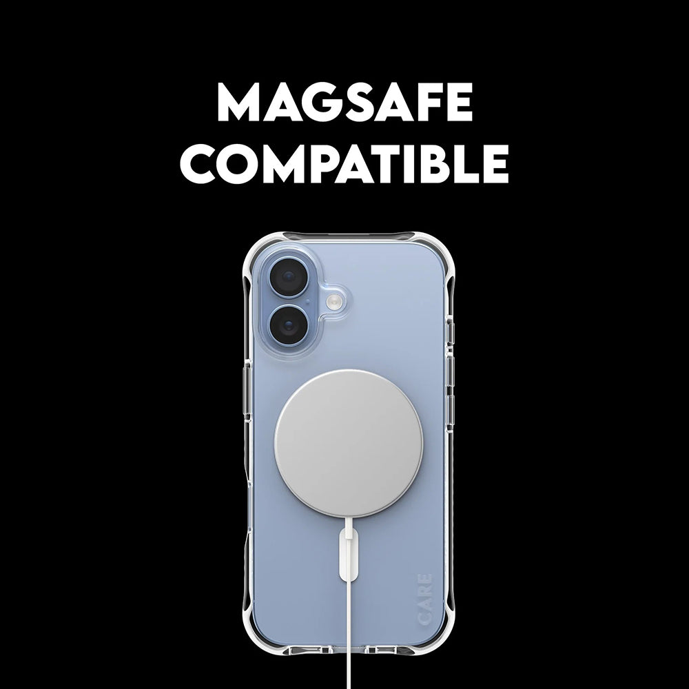 MagSafe cover til Apple iPhone 17, PanzerGlass, Fashionable Care, Hvid Transparent