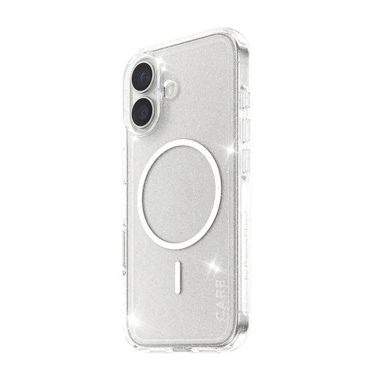 MagSafe cover til Apple iPhone 17, PanzerGlass, Care Urban Explorer Star Lit, Transparent Hvid