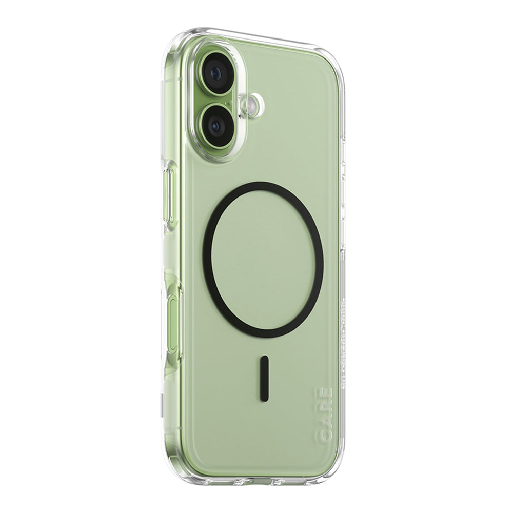MagSafe cover til Apple iPhone 17, PanzerGlass, Care Urban Explorer, Sort Transparent