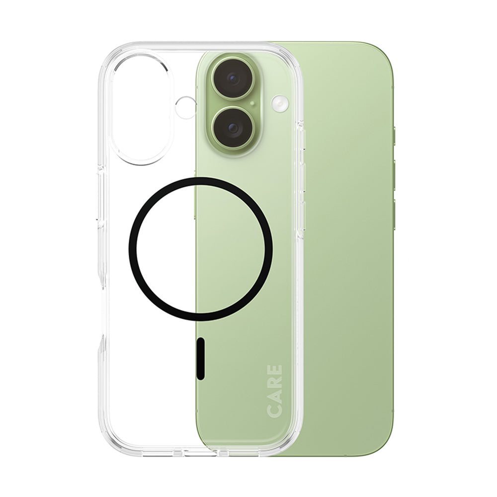 MagSafe cover til Apple iPhone 17, PanzerGlass, Care Urban Explorer, Sort Transparent
