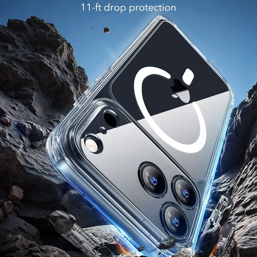 MagSafe cover til Apple iPhone 17 Pro, ESR, Classic Hybrid, Transparent