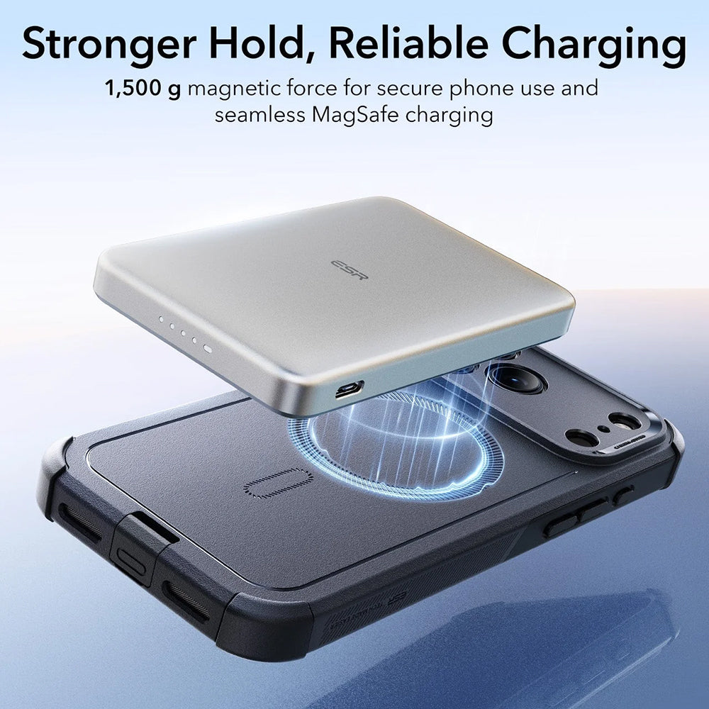 MagSafe cover til Apple iPhone 17 Pro, ESR, Cyber, Sort
