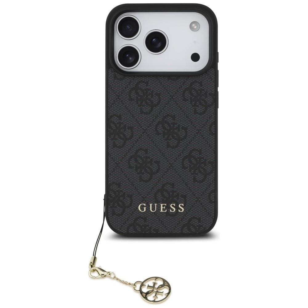 MagSafe cover til Apple iPhone 17 Pro, Guess, 4G Charm Cradle, Sort