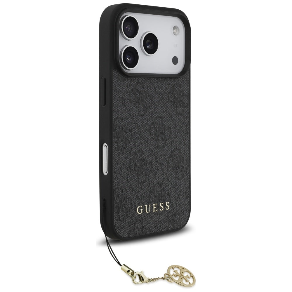 MagSafe cover til Apple iPhone 17 Pro, Guess, 4G Charm Cradle, Sort