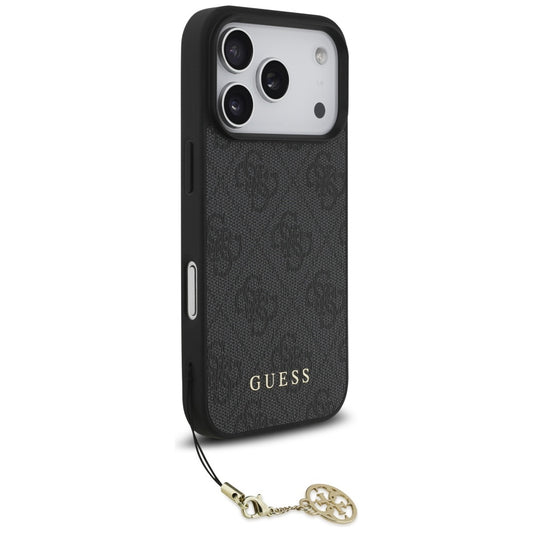 MagSafe cover til Apple iPhone 17 Pro, Guess, 4G Charm Cradle, Sort