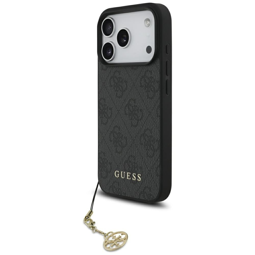 MagSafe cover til Apple iPhone 17 Pro, Guess, 4G Charm Cradle, Sort