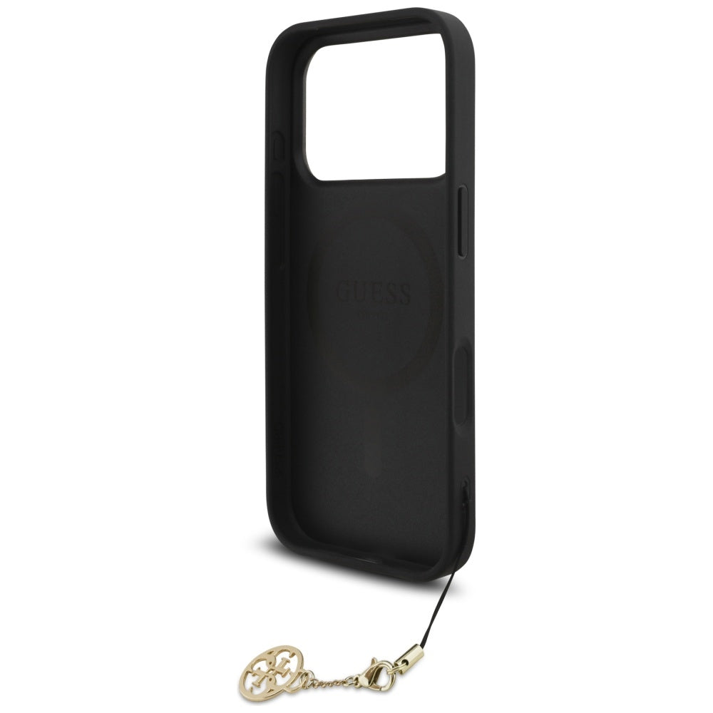 MagSafe cover til Apple iPhone 17 Pro, Guess, 4G Charm Cradle, Sort