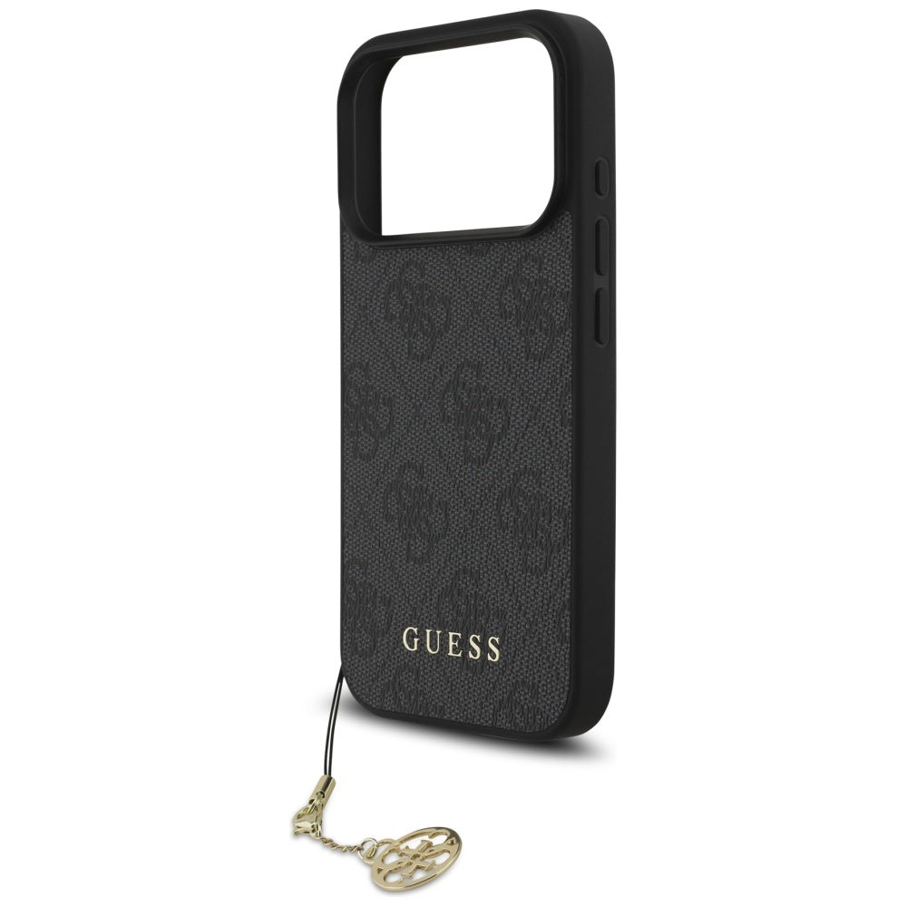 MagSafe cover til Apple iPhone 17 Pro, Guess, 4G Charm Cradle, Sort