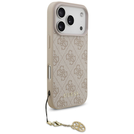 MagSafe cover til Apple iPhone 17 Pro, Guess, 4G Charm Cradle, Pink