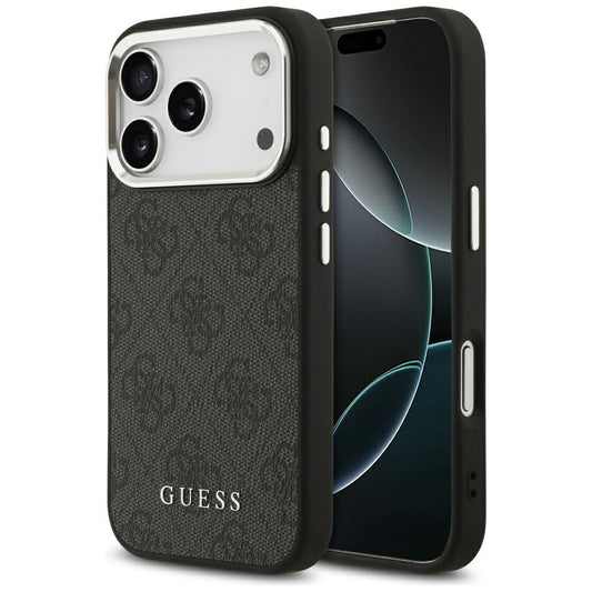 MagSafe cover til Apple iPhone 17 Pro, Guess, 4G Classic Logo, Sort