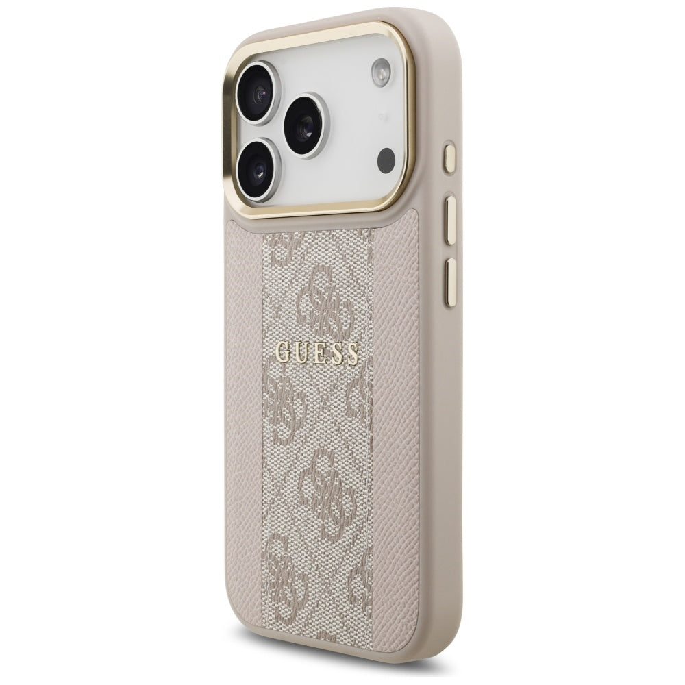 MagSafe cover til Apple iPhone 17 Pro, Guess, 4G Stripe, Pink