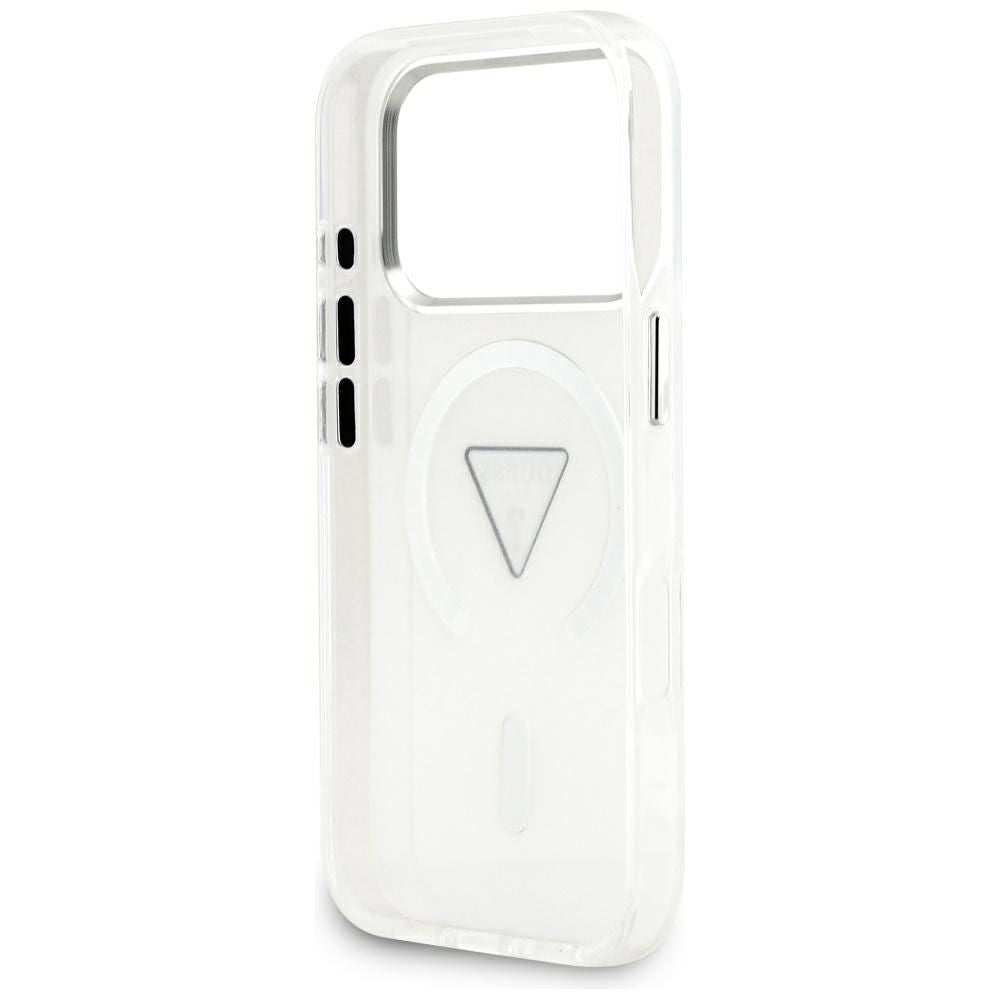 MagSafe cover til Apple iPhone 17 Pro, Guess, IML Gradient Triangle Logo, Transparent