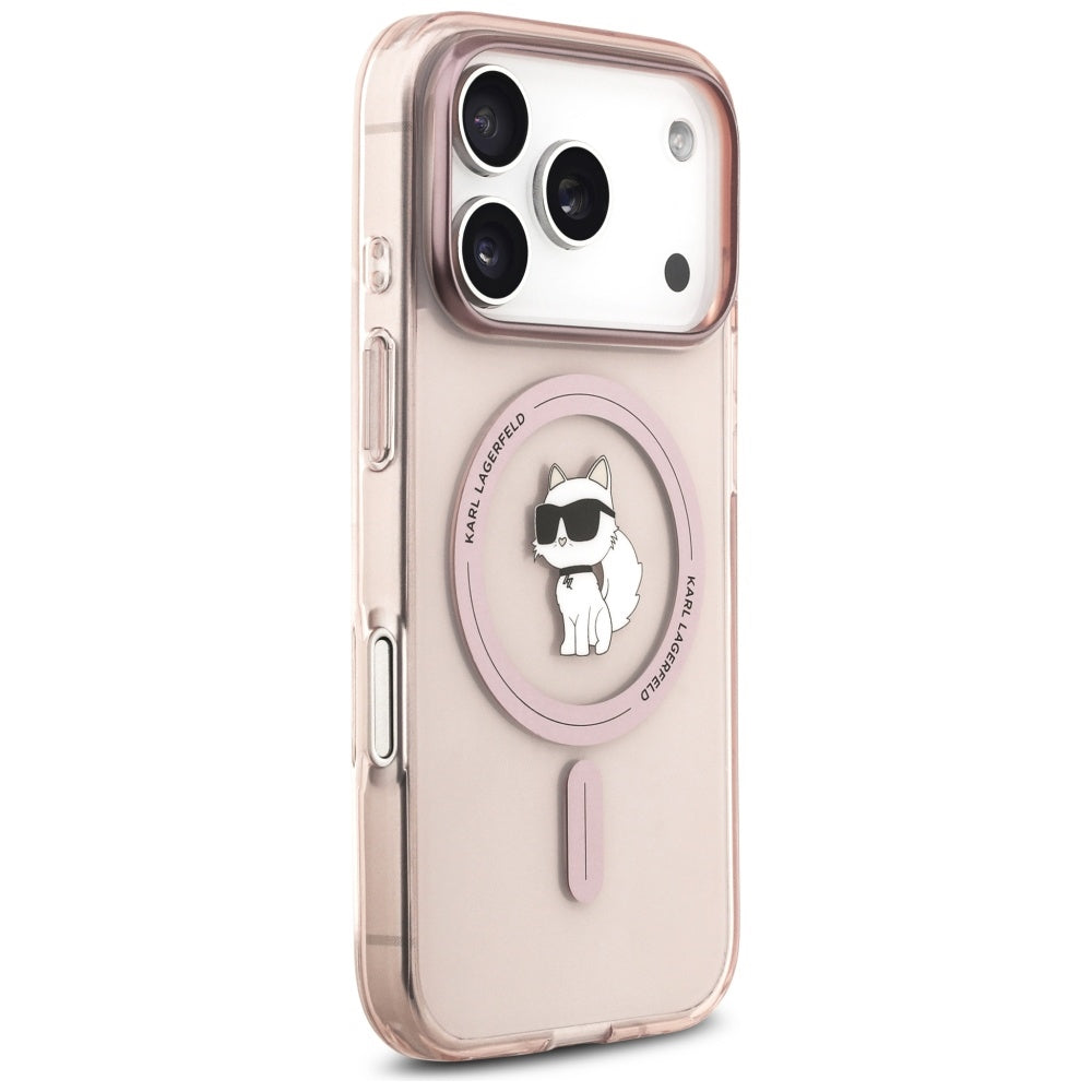 MagSafe cover til Apple iPhone 17 Pro, Karl Lagerfeld, IML Choupette, Pink