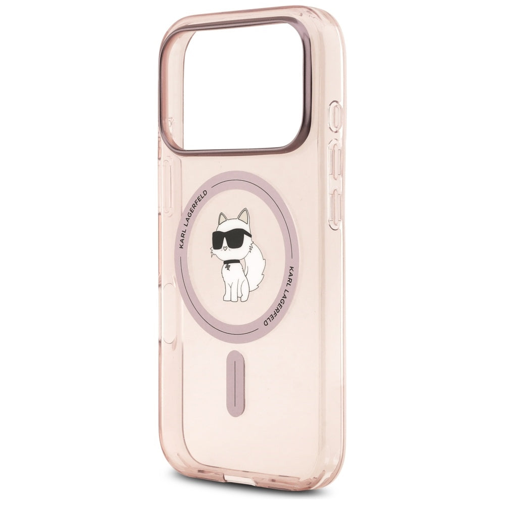 MagSafe cover til Apple iPhone 17 Pro, Karl Lagerfeld, IML Choupette, Pink