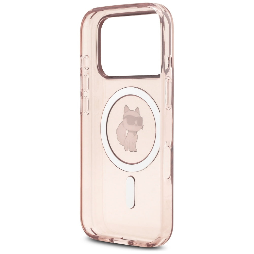 MagSafe cover til Apple iPhone 17 Pro, Karl Lagerfeld, IML Choupette, Pink