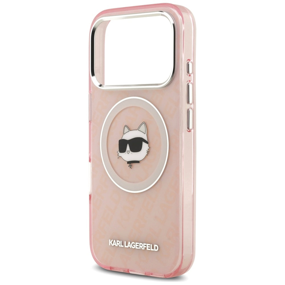 MagSafe cover til Apple iPhone 17 Pro, Karl Lagerfeld, IML Choupette's Head, Pink