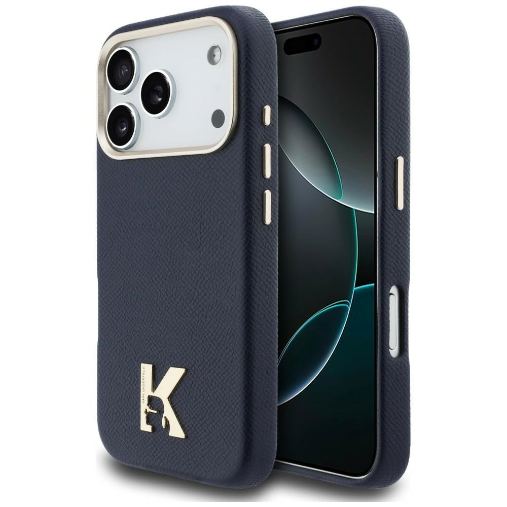 MagSafe cover til Apple iPhone 17 Pro, Karl Lagerfeld, Karl Head Logo, Blå