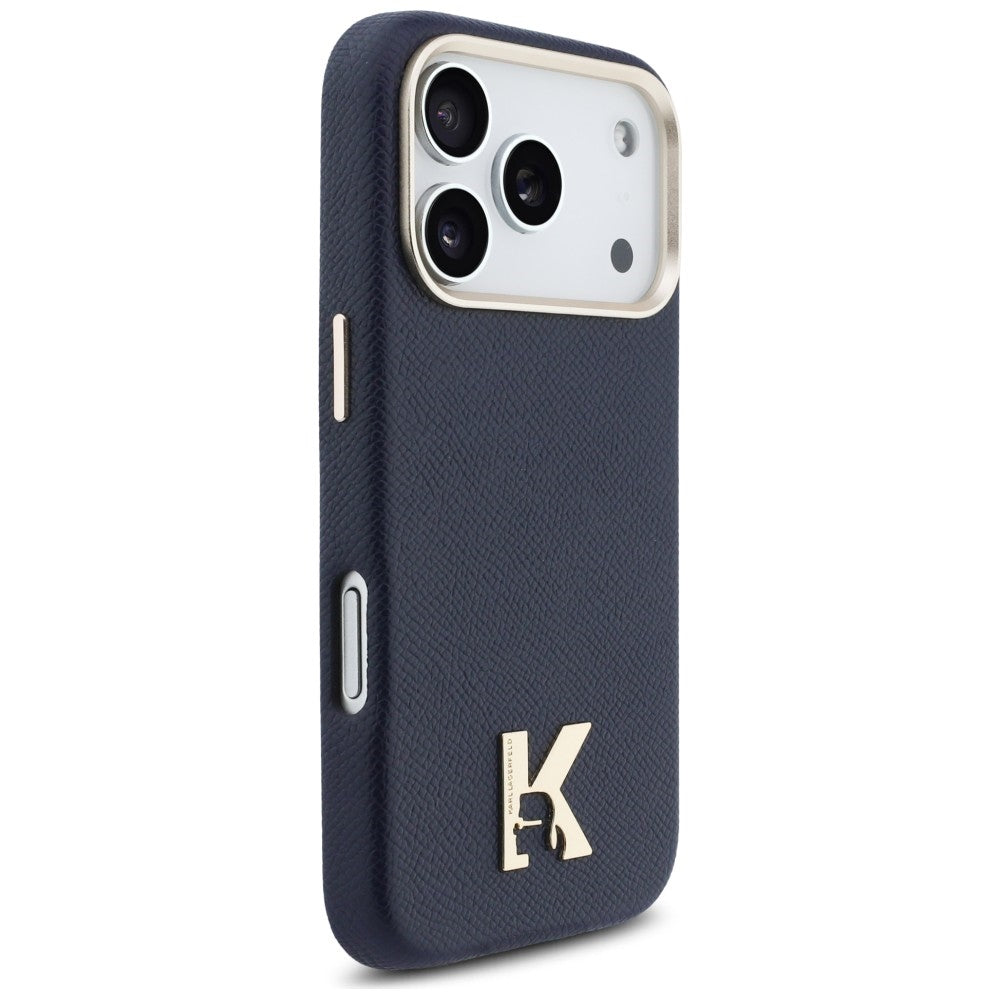 MagSafe cover til Apple iPhone 17 Pro, Karl Lagerfeld, Karl Head Logo, Blå