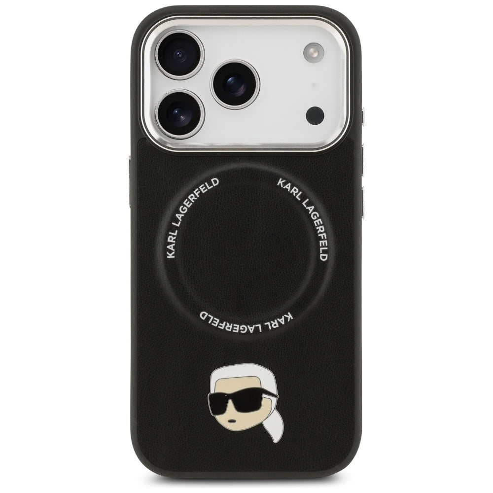 MagSafe cover til Apple iPhone 17 Pro, Karl Lagerfeld, Karl Pin, Sort