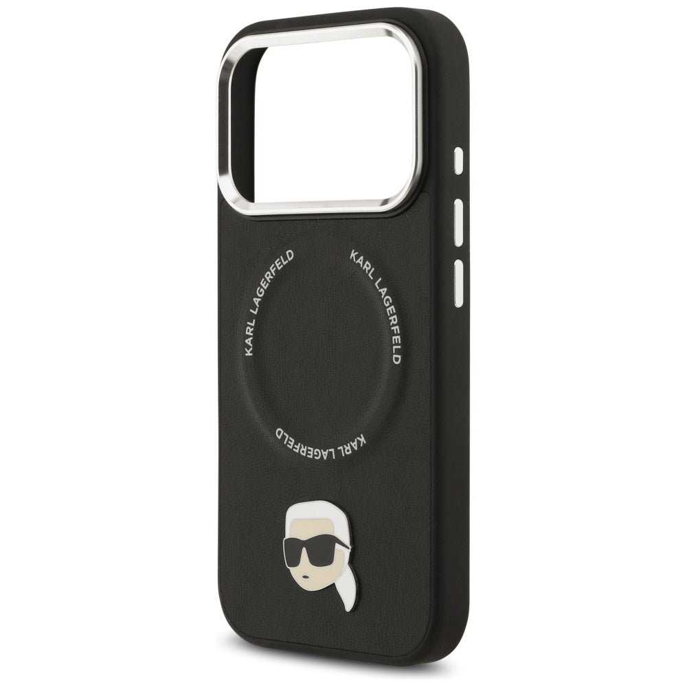 MagSafe cover til Apple iPhone 17 Pro, Karl Lagerfeld, Karl Pin, Sort