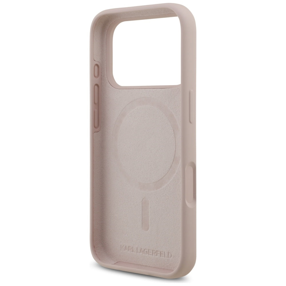 MagSafe cover til Apple iPhone 17 Pro, Karl Lagerfeld, Ring Karl & Choupette, Pink