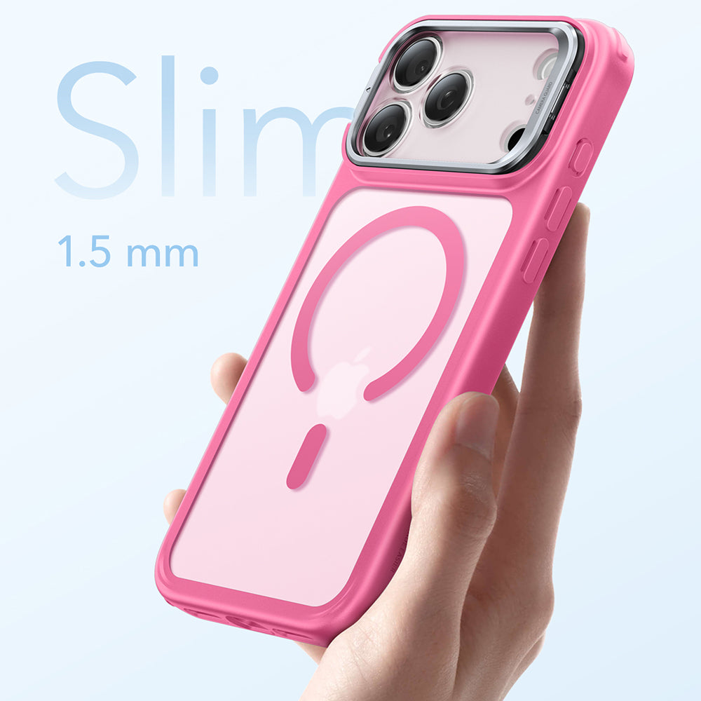 MagSafe cover til Apple iPhone 17 Pro Max, ESR, Classic Hybrid Kickstand, Satinrosa