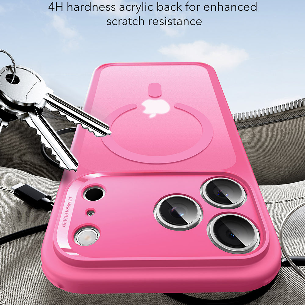 MagSafe cover til Apple iPhone 17 Pro Max, ESR, Classic Hybrid, Satinrosa