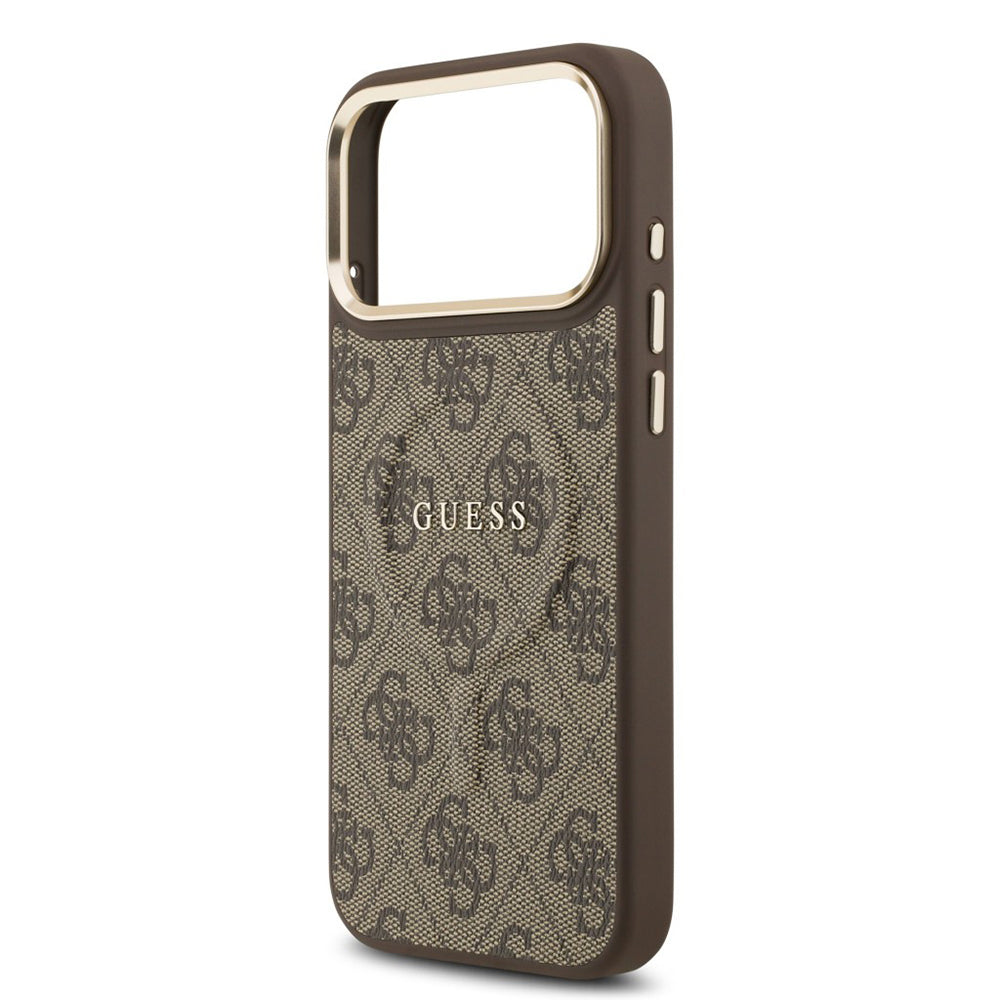 MagSafe cover til Apple iPhone 17 Pro Max, Guess, 4G Classic, Brun