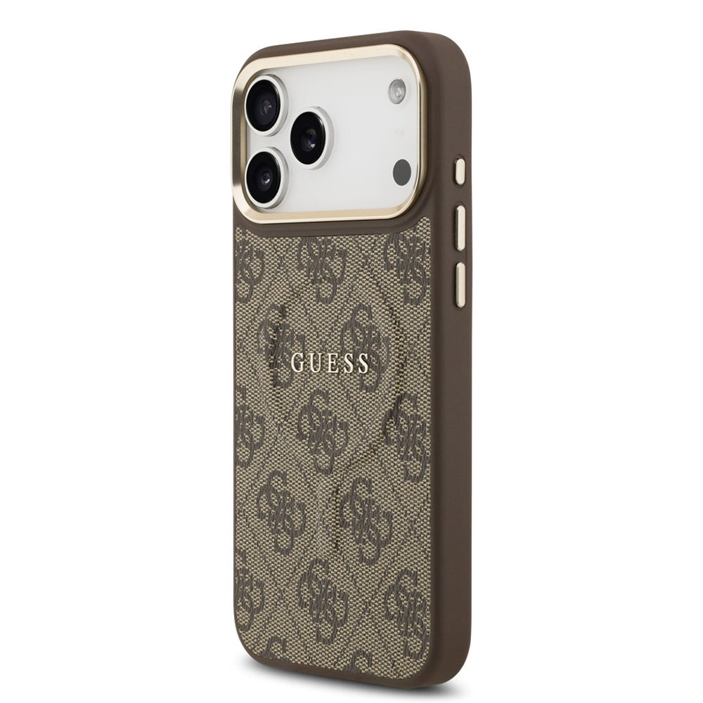 MagSafe cover til Apple iPhone 17 Pro Max, Guess, 4G Classic, Brun