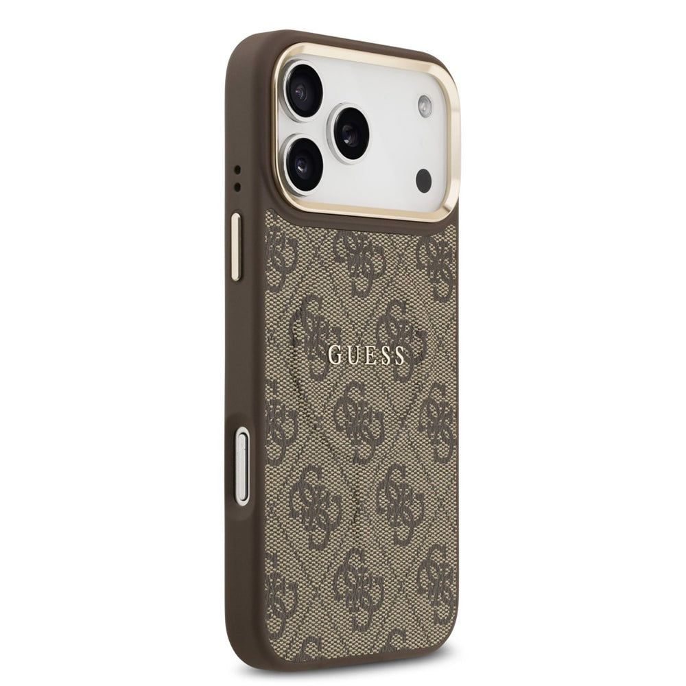 MagSafe cover til Apple iPhone 17 Pro Max, Guess, 4G Classic, Brun