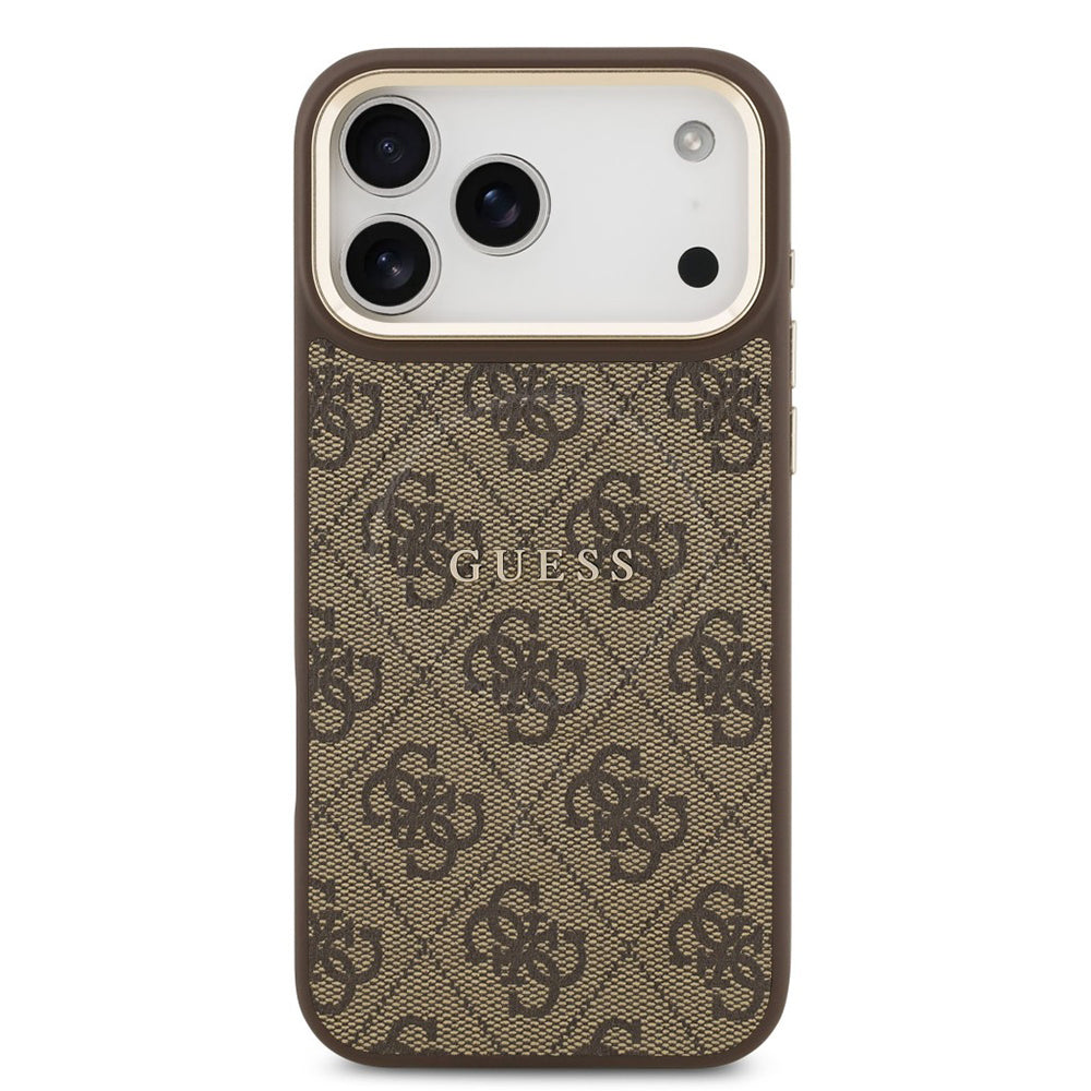 MagSafe cover til Apple iPhone 17 Pro Max, Guess, 4G Classic, Brun
