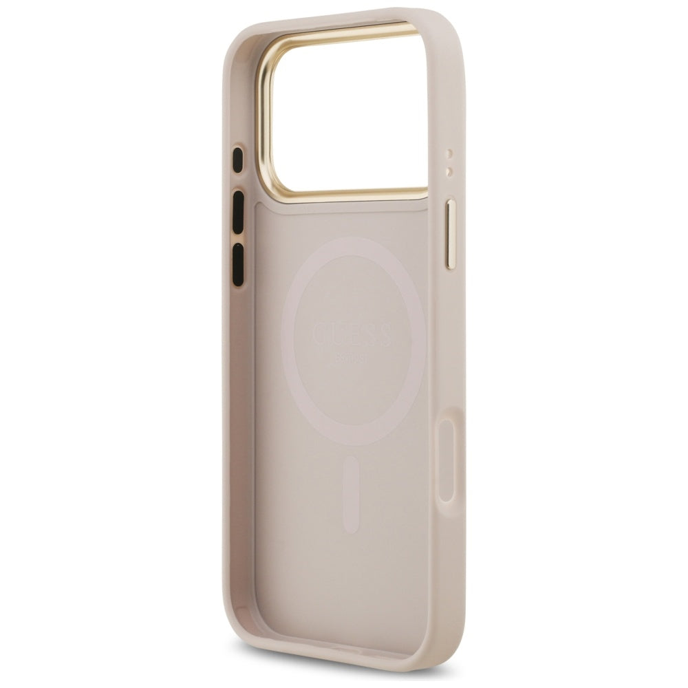 MagSafe cover til Apple iPhone 17 Pro Max, Guess, 4G Stripe, Pink