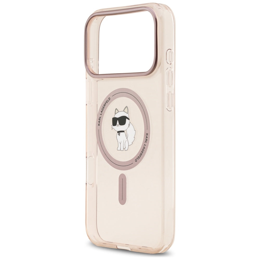 MagSafe cover til Apple iPhone 17 Pro Max, Karl Lagerfeld, IML Choupette, Pink