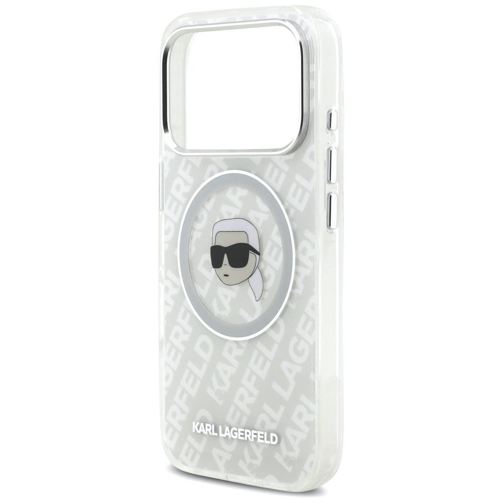 MagSafe cover til Apple iPhone 17 Pro Max, Karl Lagerfeld, IML Karl's Head, Grå