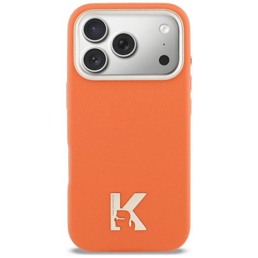 MagSafe cover til Apple iPhone 17 Pro Max, Karl Lagerfeld, Karl Head Logo, Orange