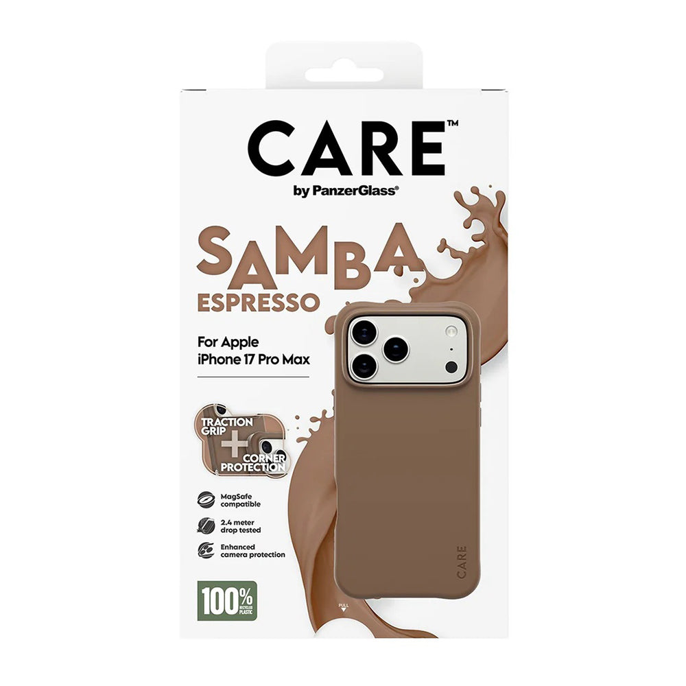 MagSafe cover til Apple iPhone 17 Pro Max, PanzerGlass, Fashionable Care, Brun