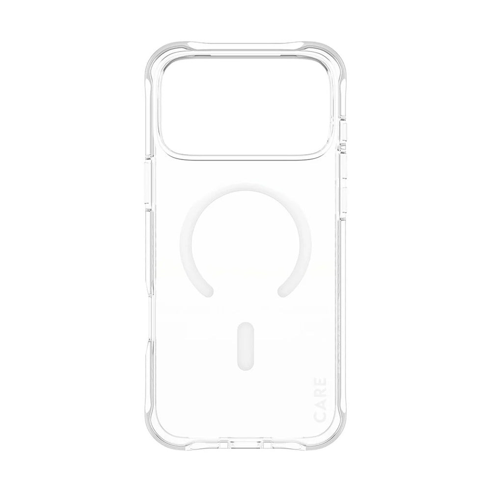 MagSafe cover til Apple iPhone 17 Pro Max, PanzerGlass, Fashionable Care, Hvid Transparent