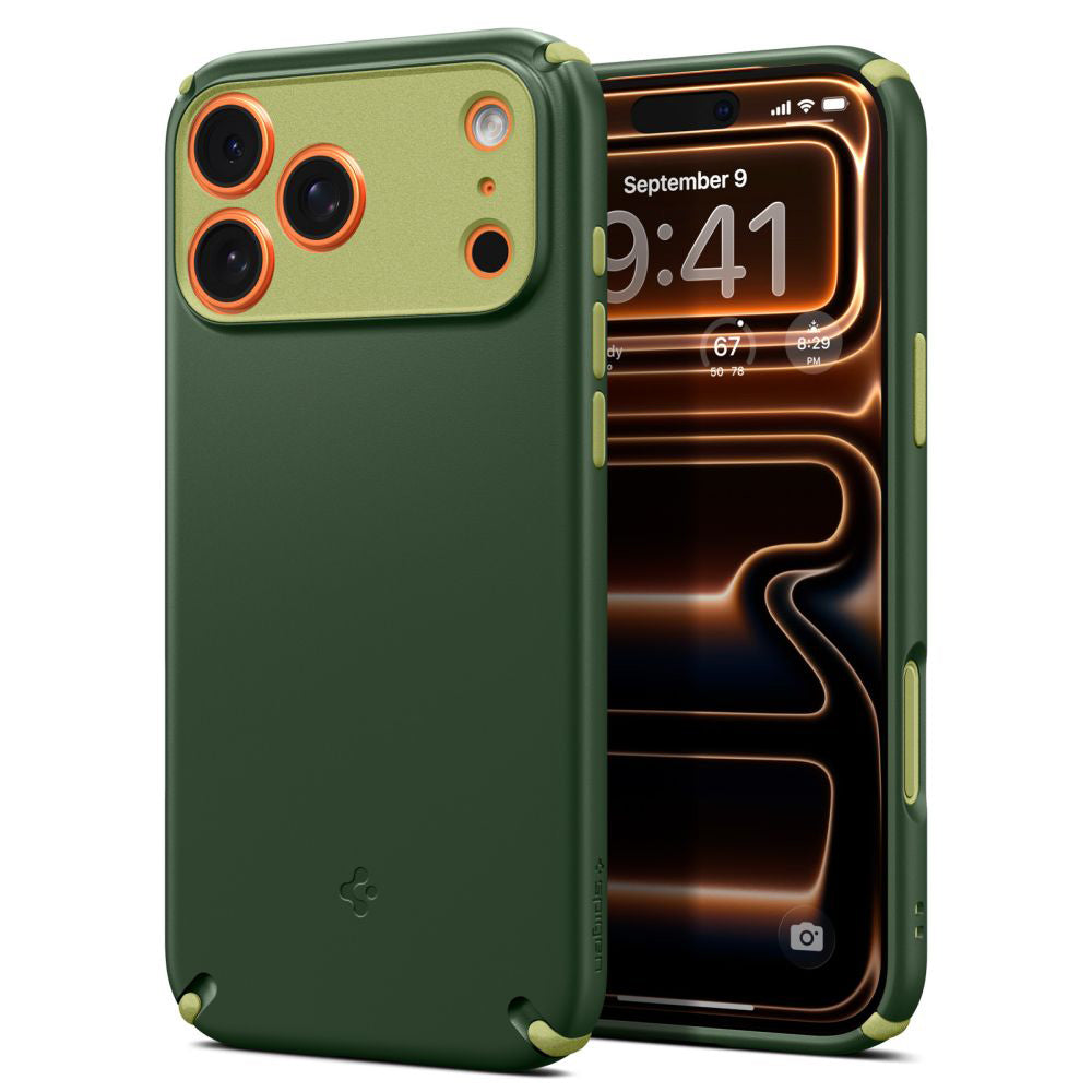MagSafe cover til Apple iPhone 17 Pro Max, Spigen, Caseology Nano Pop Hybrid, Grøn ACS11148
