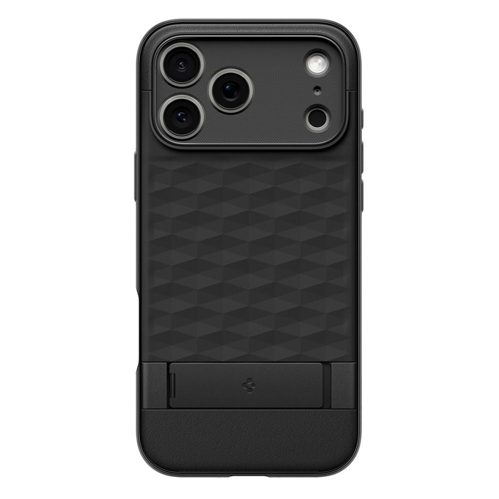 MagSafe Case for Apple iPhone 17 Pro Max, Spigen, Caseology Parallax S, Matte Black