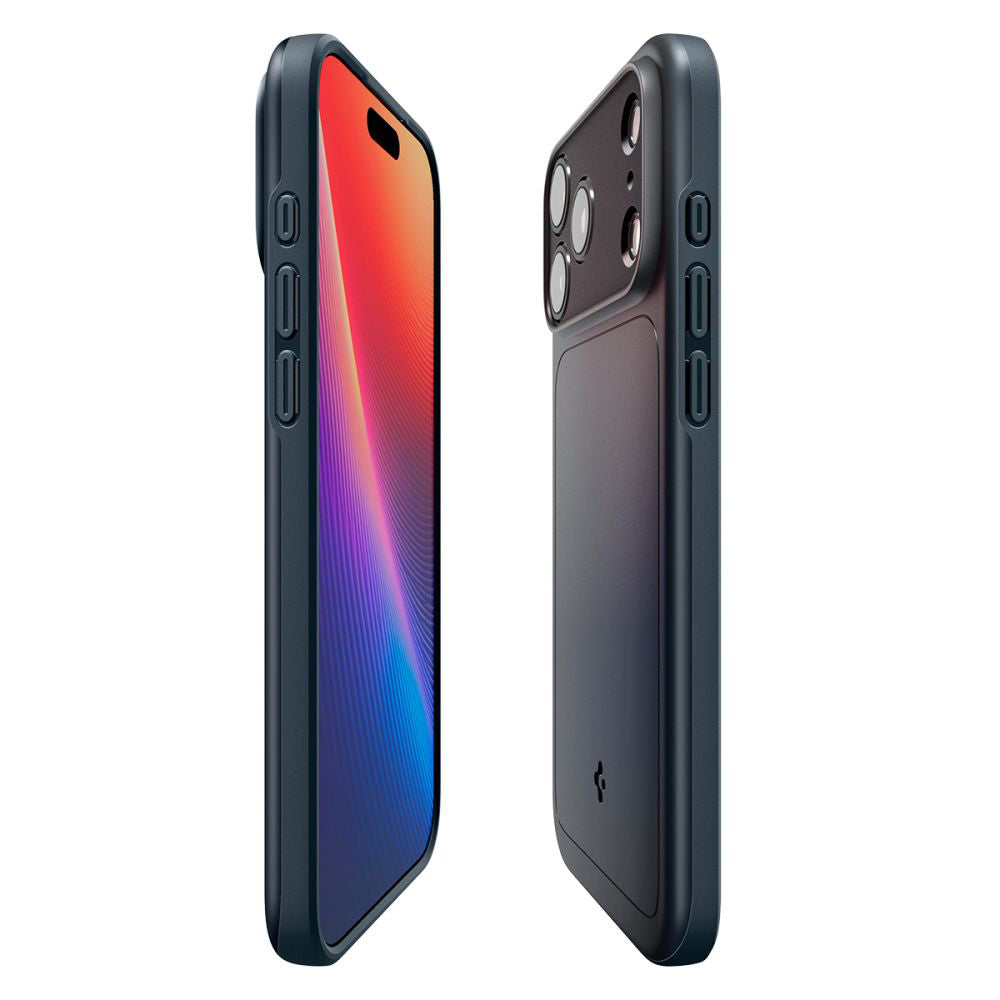 MagSafe cover til Apple iPhone 17 Pro Max, Spigen, Thin Fit, Blå ACS10277