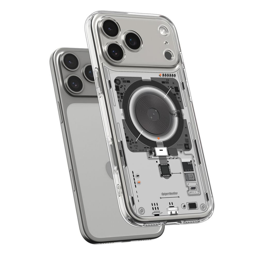Hus MagSafe til Apple iPhone 17 Pro Max, Spigen, Ultra Hybrid Neo One, Transparent ACS10290